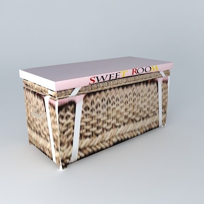 Bed bench SWEET ROOM houses the world 3D model