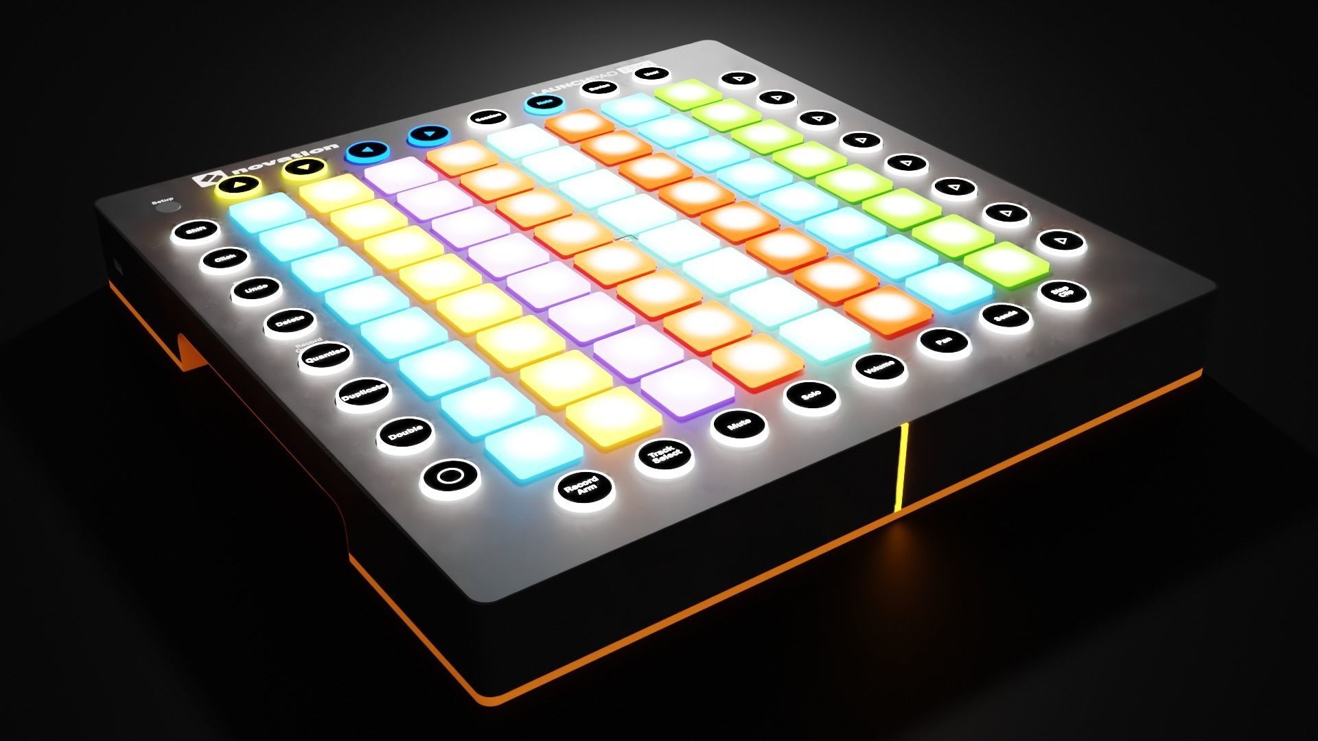 Novation Launchpad Pro 3D model_1