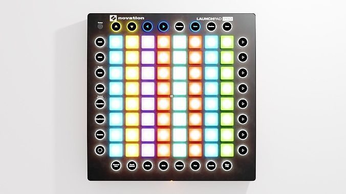 Novation Launchpad Pro 3D model