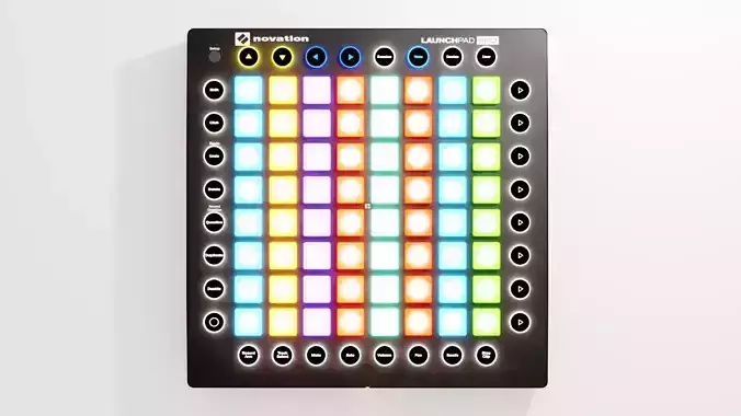 Novation Launchpad Pro 3D model
