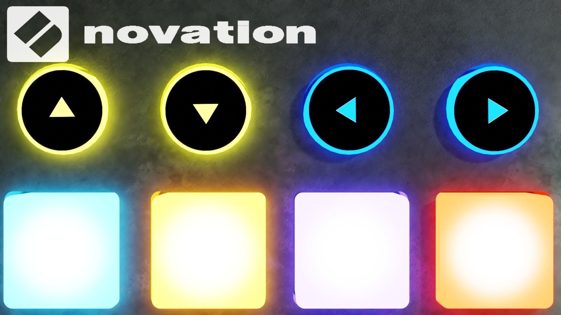 Novation Launchpad Pro 3D model_3
