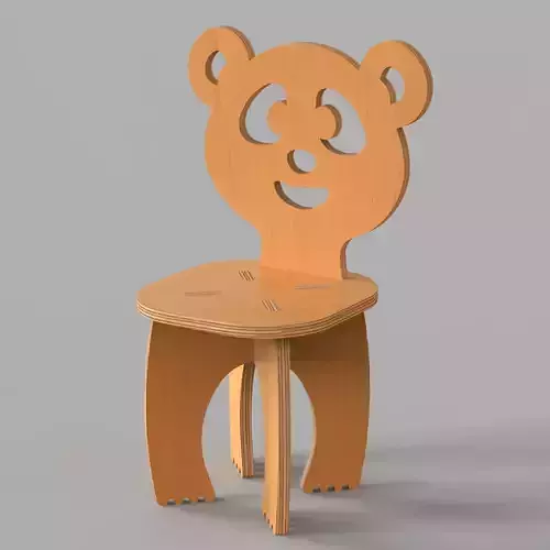 Panda Chair CNCFurniture Project