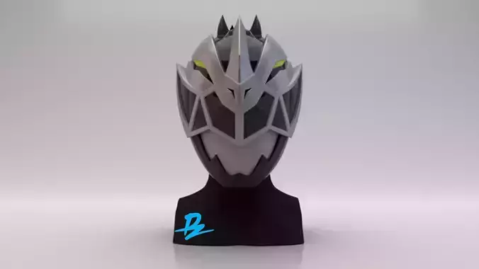 Mask Kishiryu Sentai Ryusoulger Black 3D print model