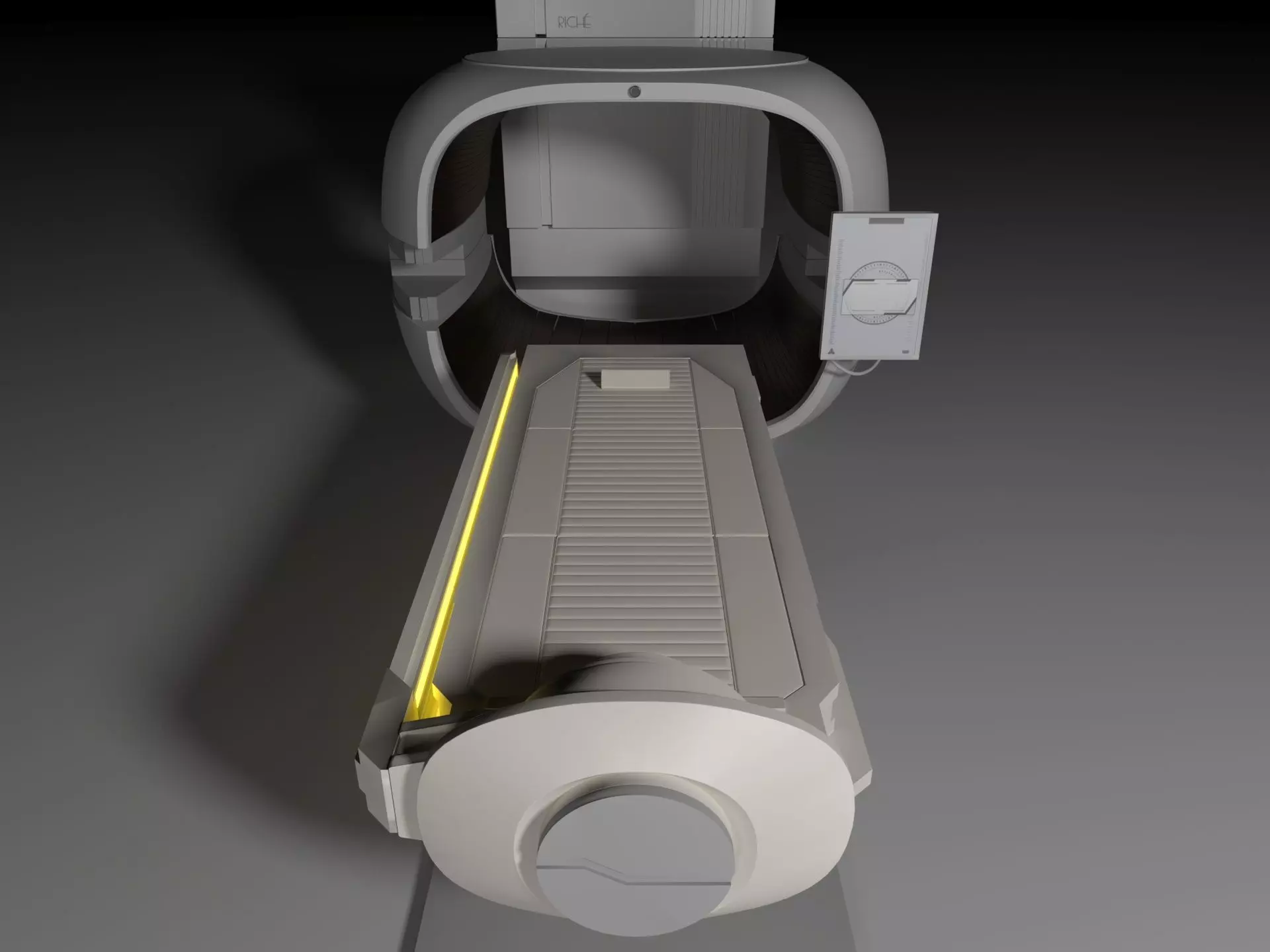 Sci Fi Medical Pod - Medpod 3D model_0