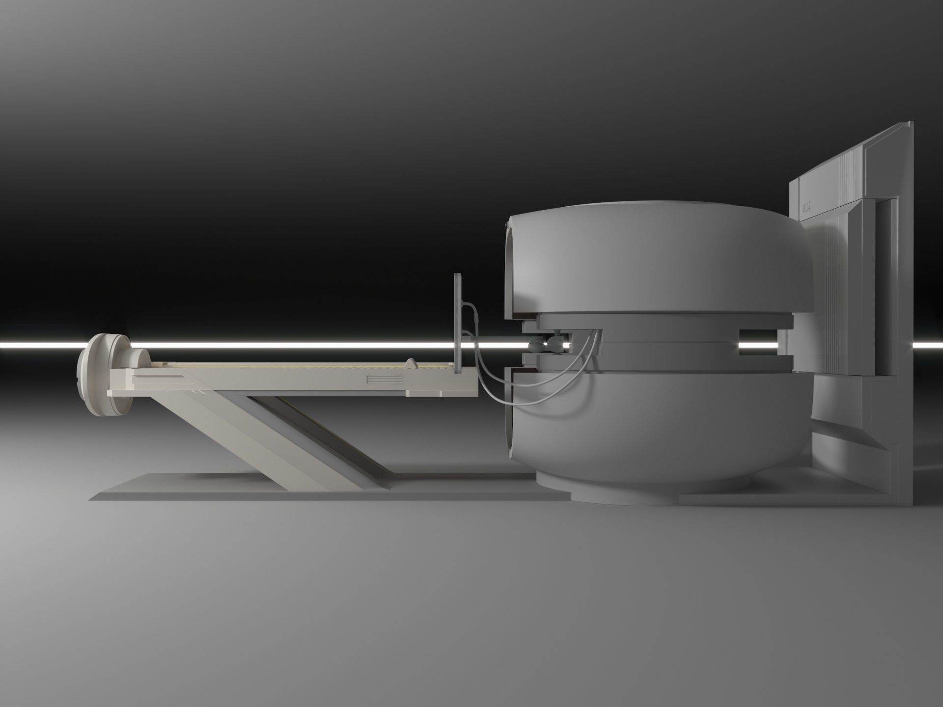 Sci Fi Medical Pod - Medpod 3D model_1