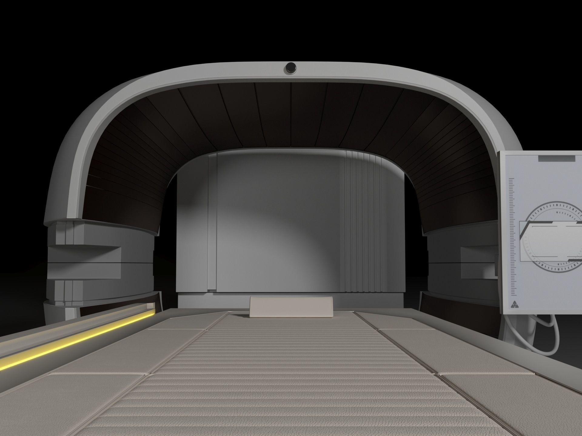 Sci Fi Medical Pod - Medpod 3D model_7