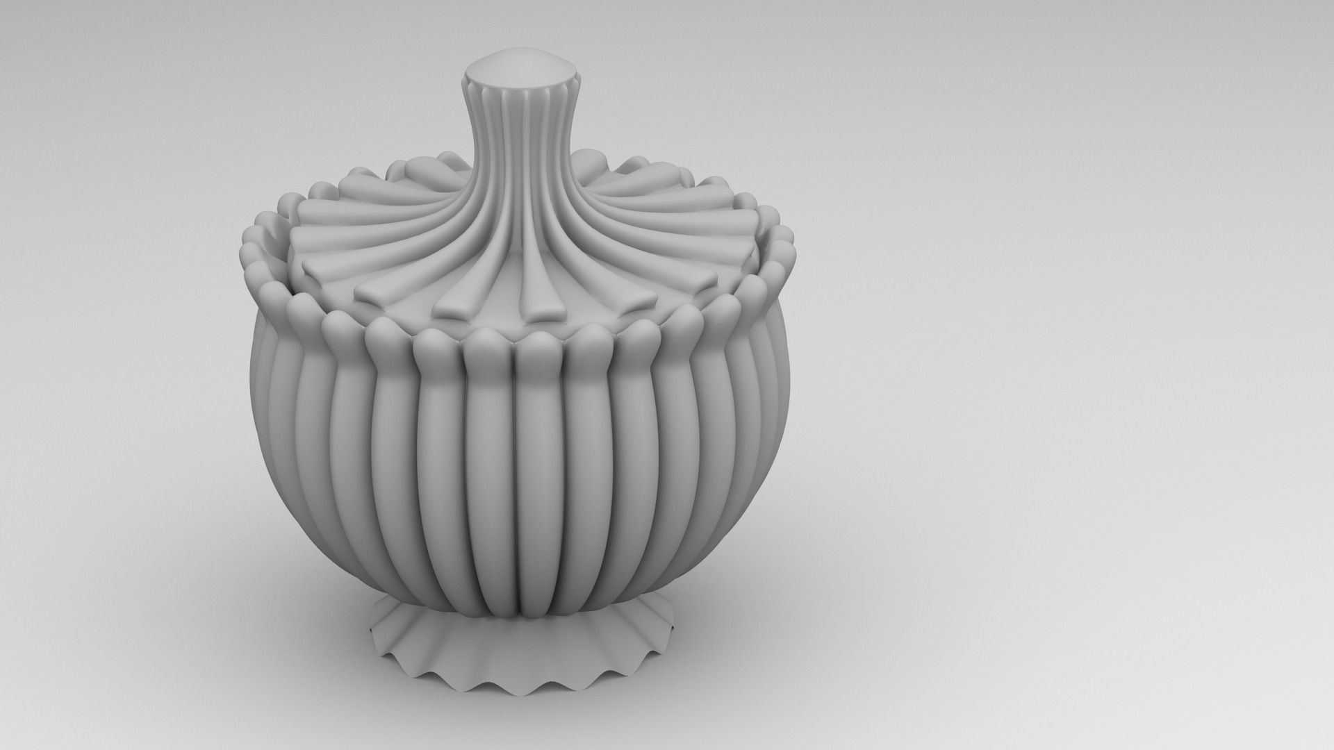 Glass Jar 2 3D model_6