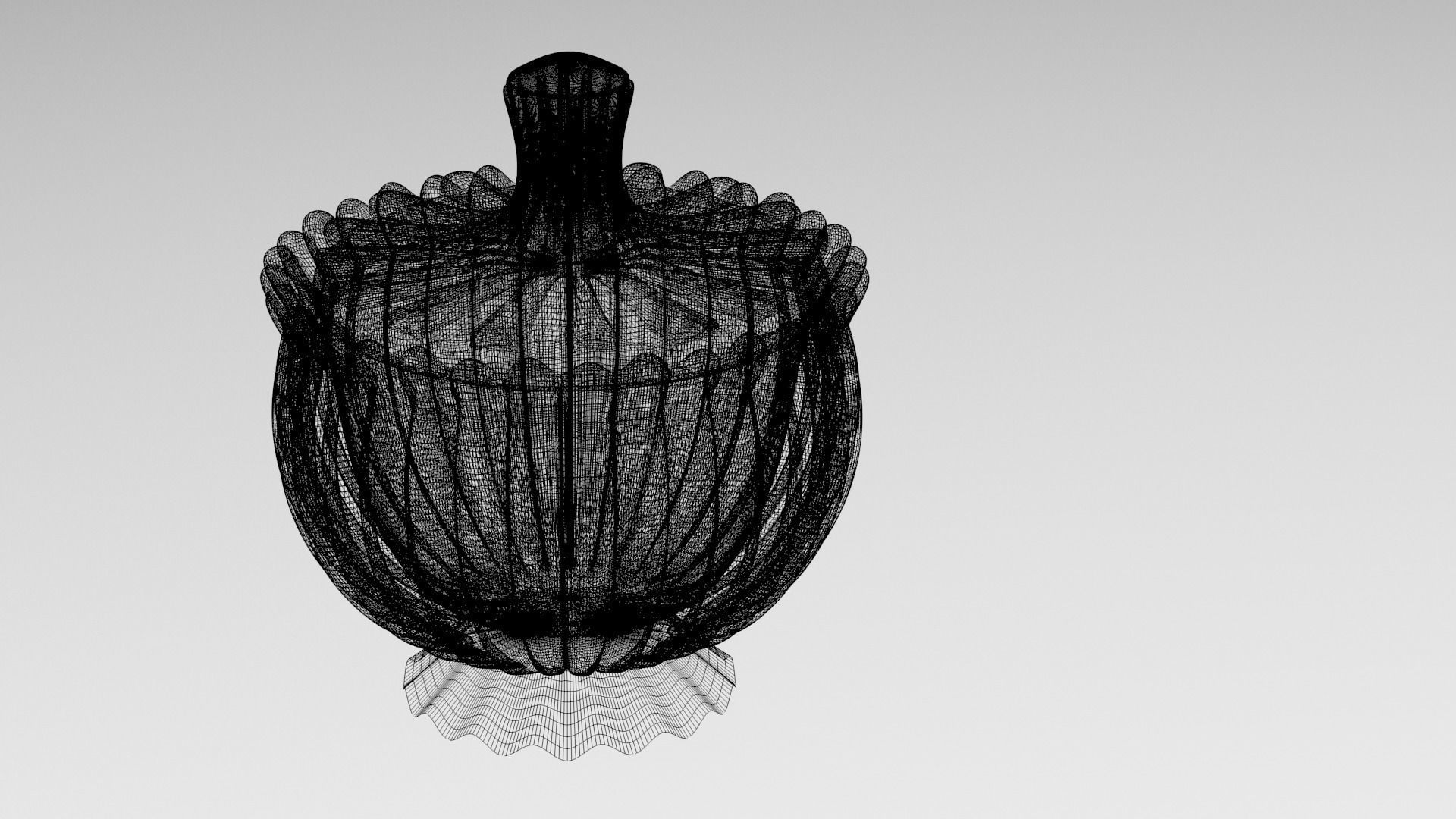 Glass Jar 2 3D model_7