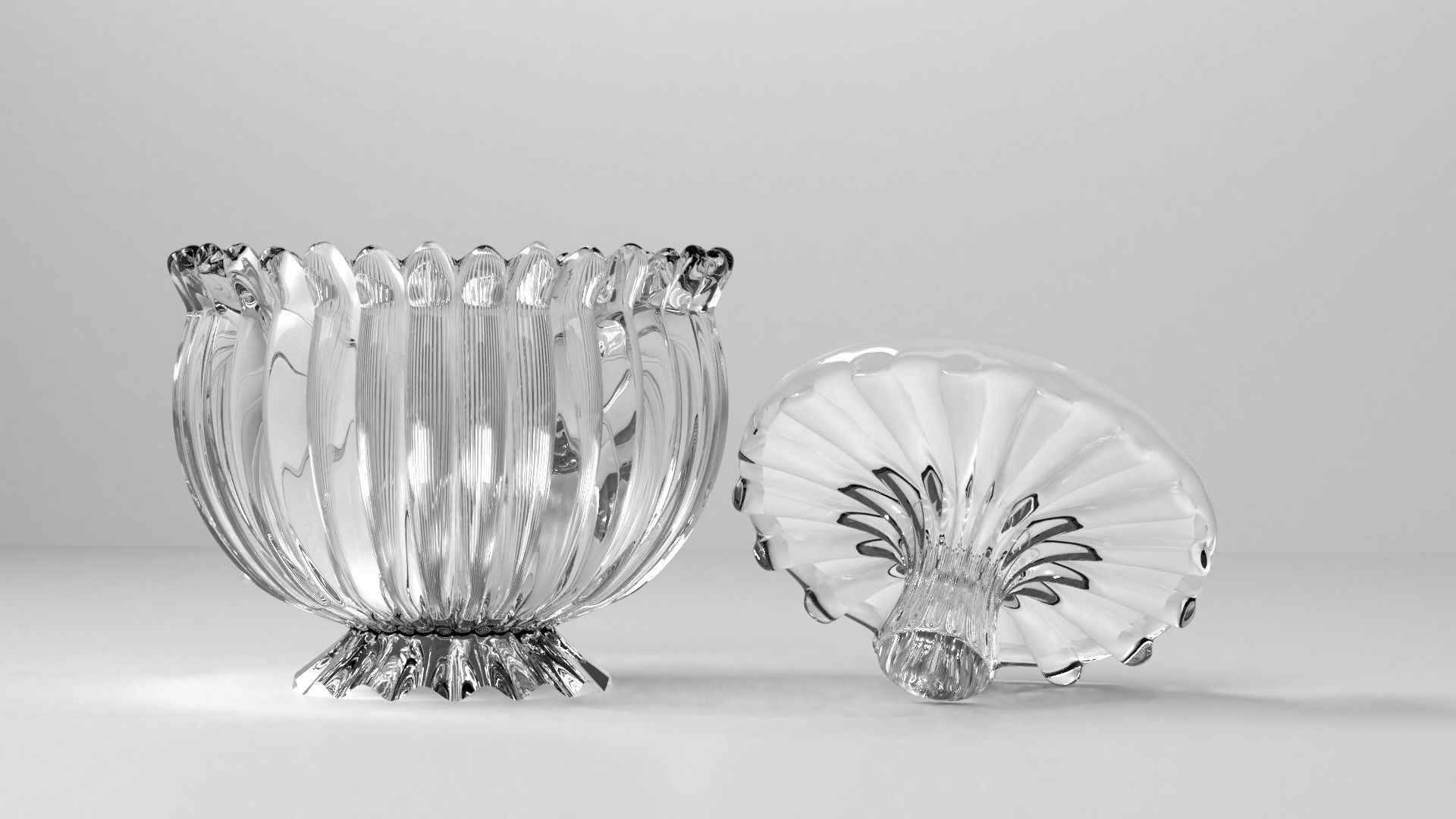 Glass Jar 2 3D model_5