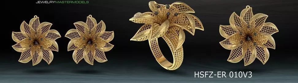 design jewellery 3D model_0