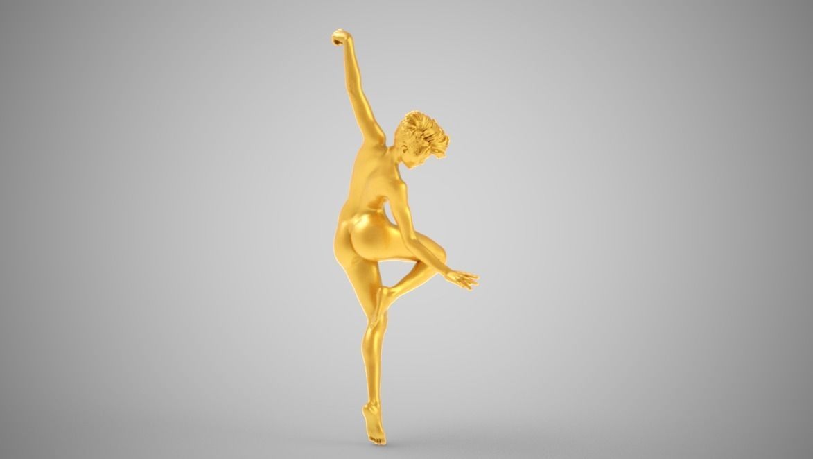 Art Pose 7 3D print model_6
