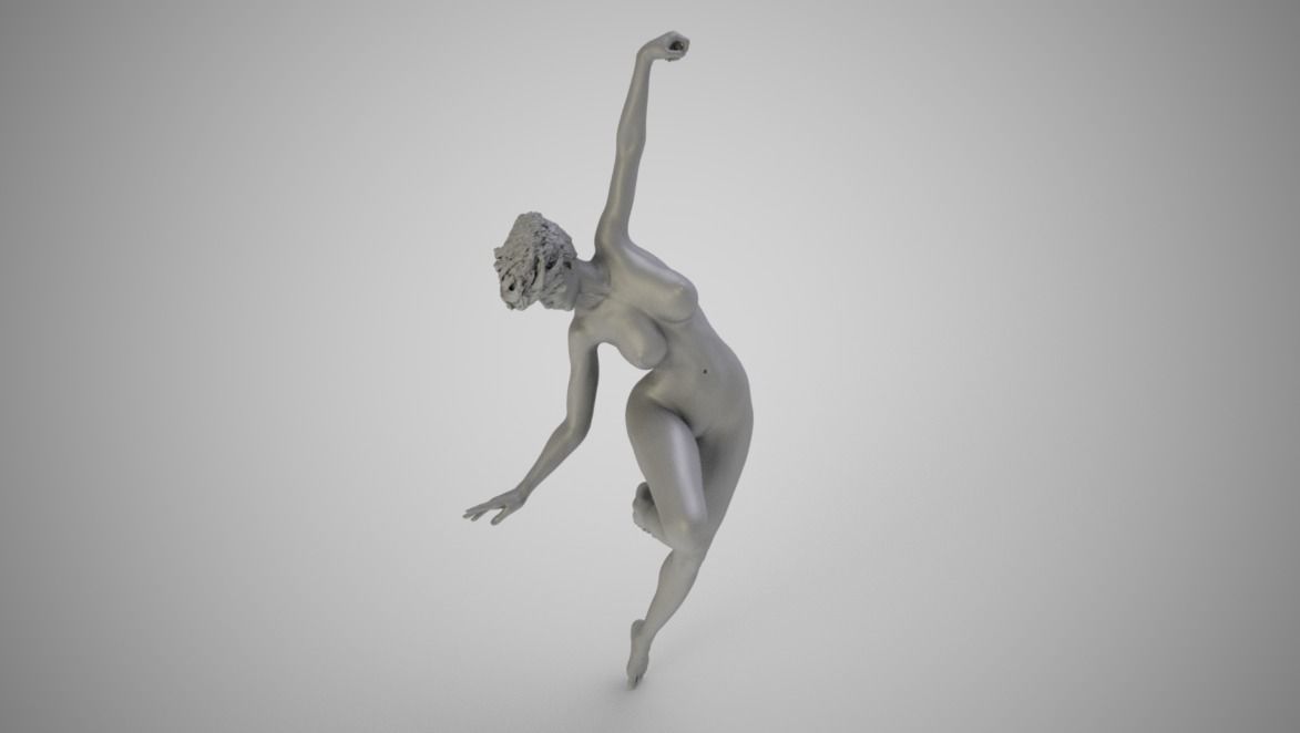 Art Pose 7 3D print model_3