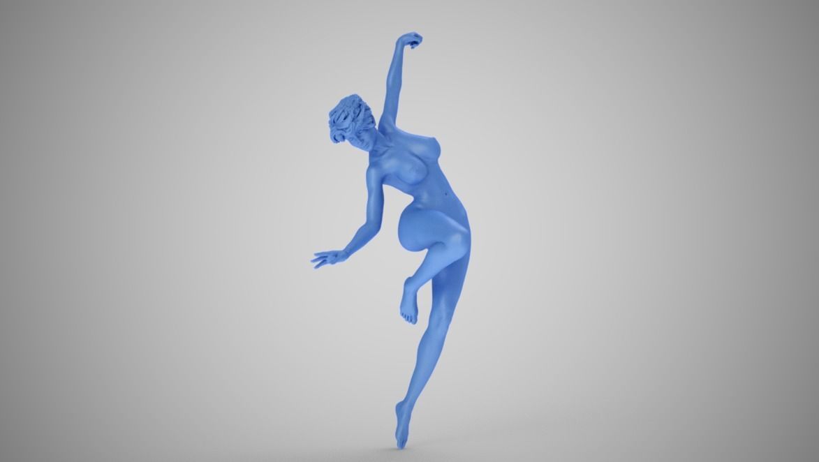 Art Pose 7 3D print model_10
