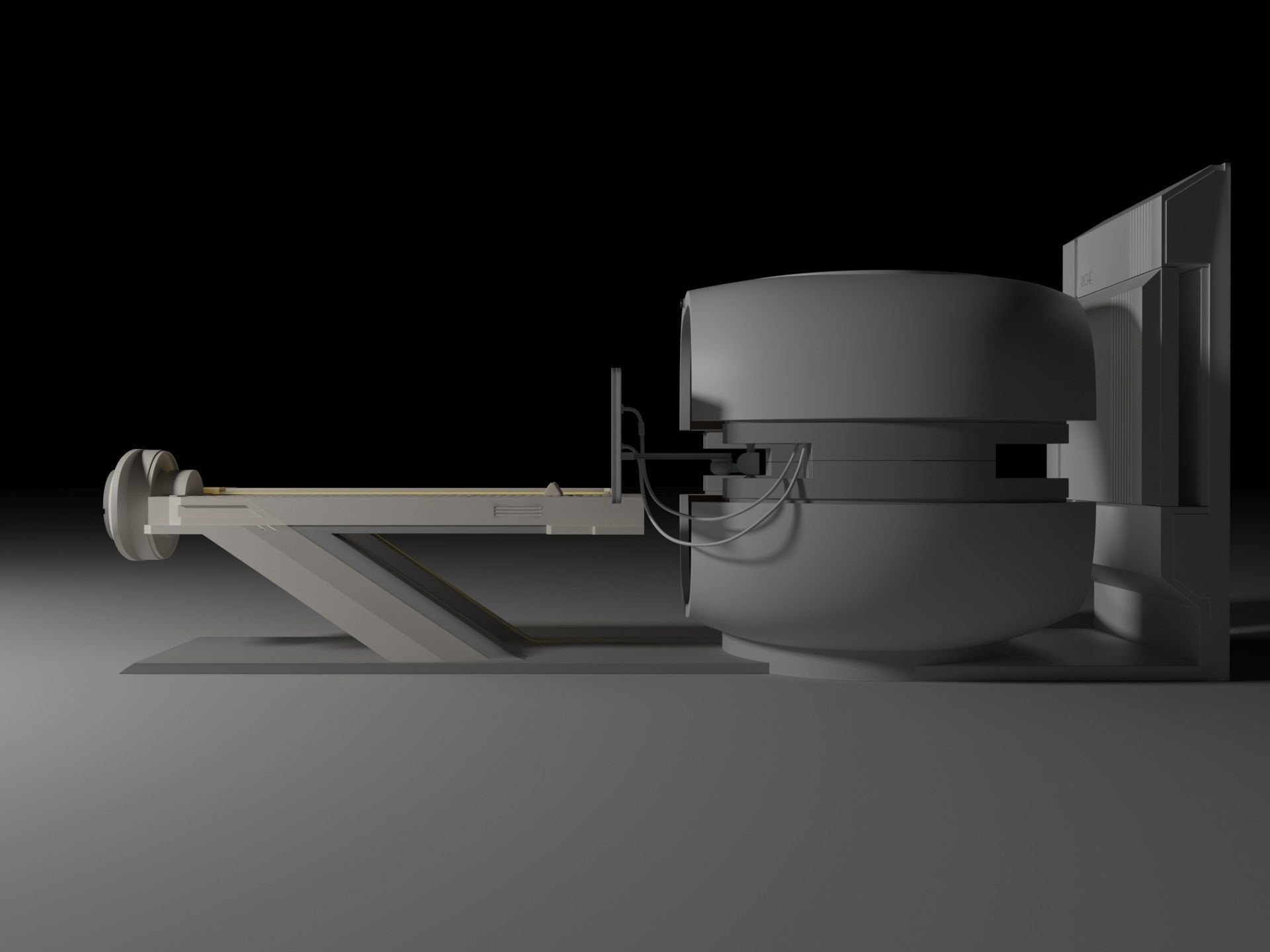 Sci Fi Cryo and Med Pods 3D Model Collection_9