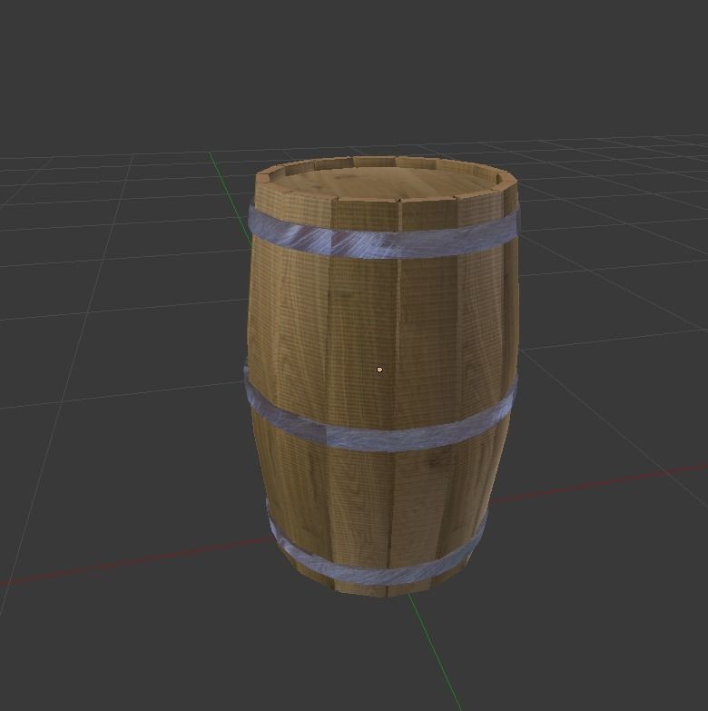 Furniture Game Asset  Free low-poly 3D model_3