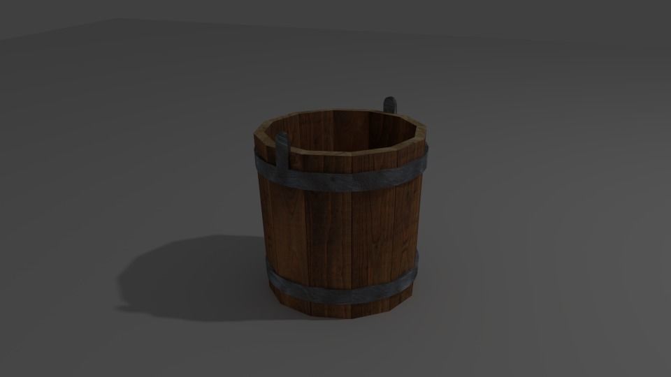 Furniture Game Asset  Free low-poly 3D model_1
