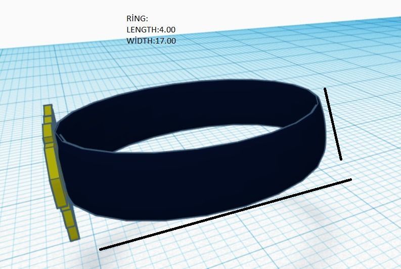 Harry Potter Ring 3D print model_1