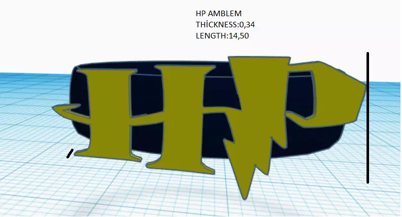 Harry Potter Ring 3D print model_0