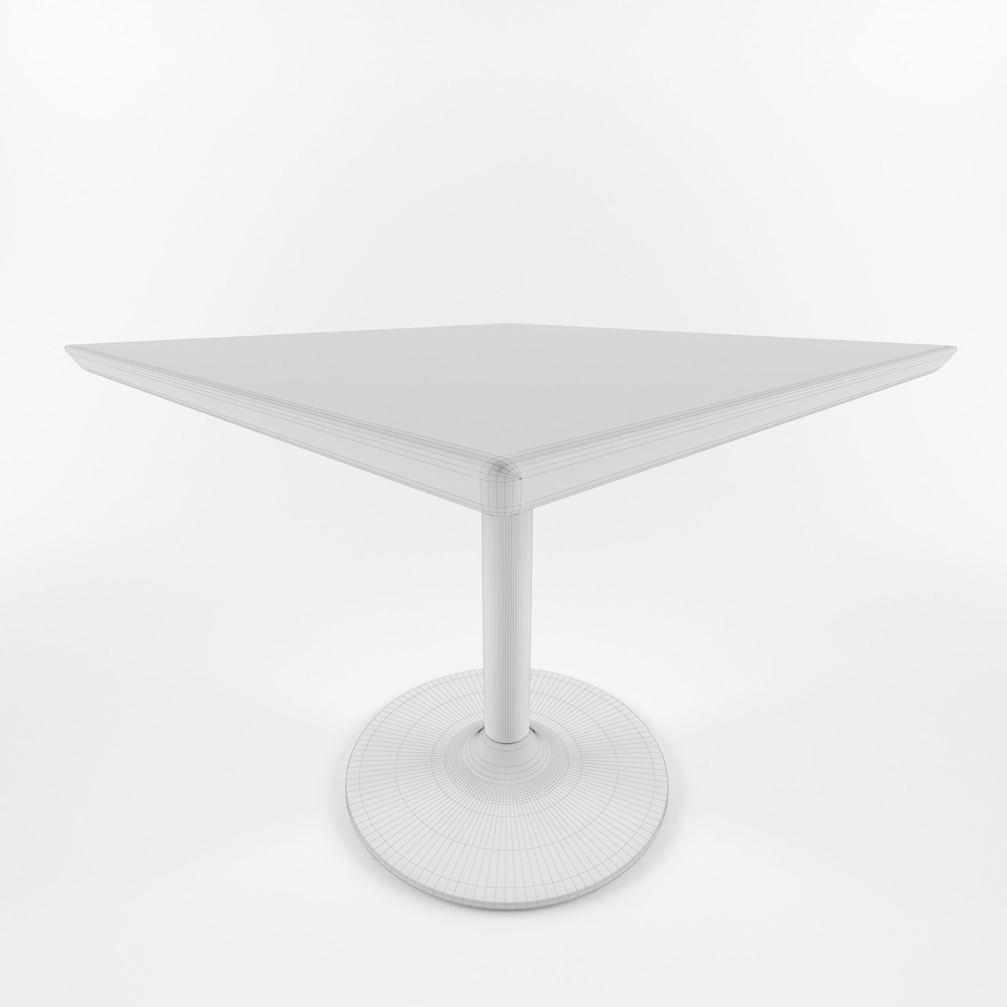 Falcon J11 Series Cafe Table 3D model_5