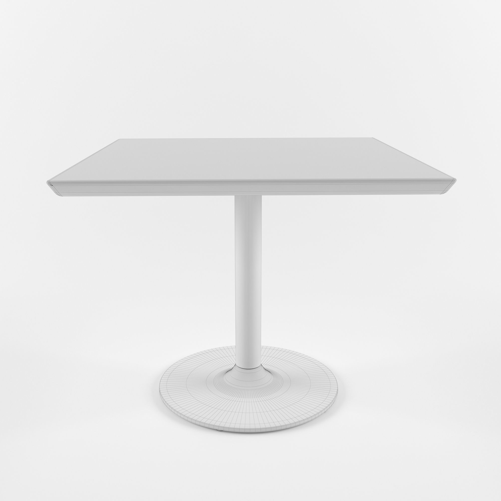 Falcon J11 Series Cafe Table 3D model_1