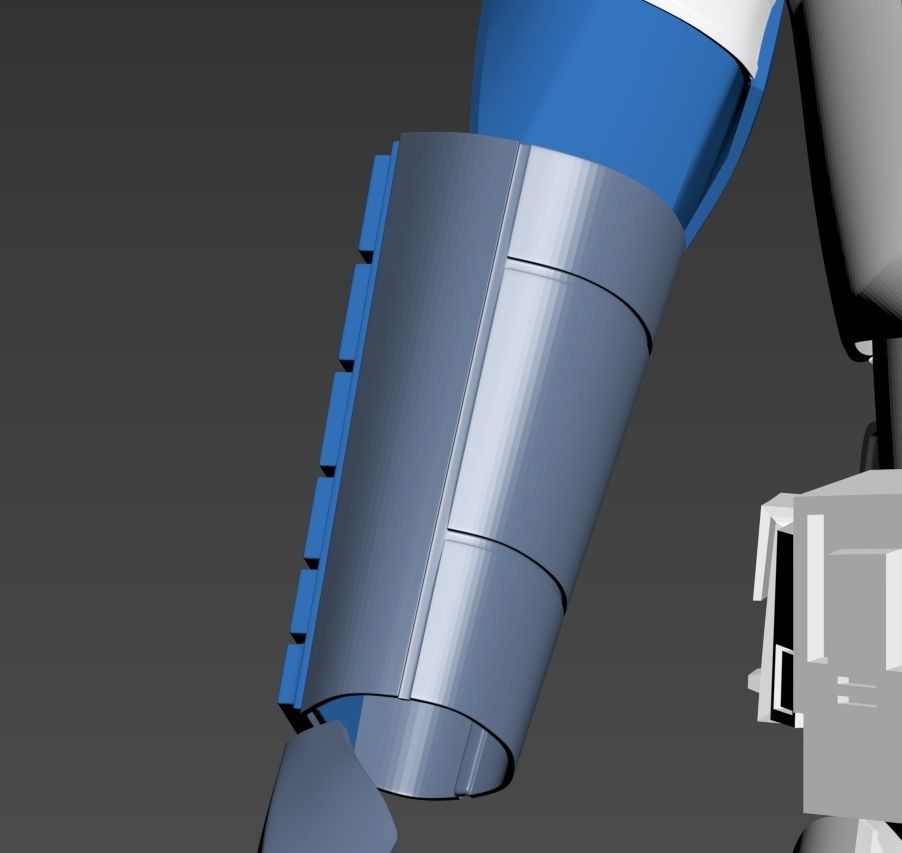 Star Wars ARC Clone Trooper Fives Full Armor Phase 2 3D print model_10