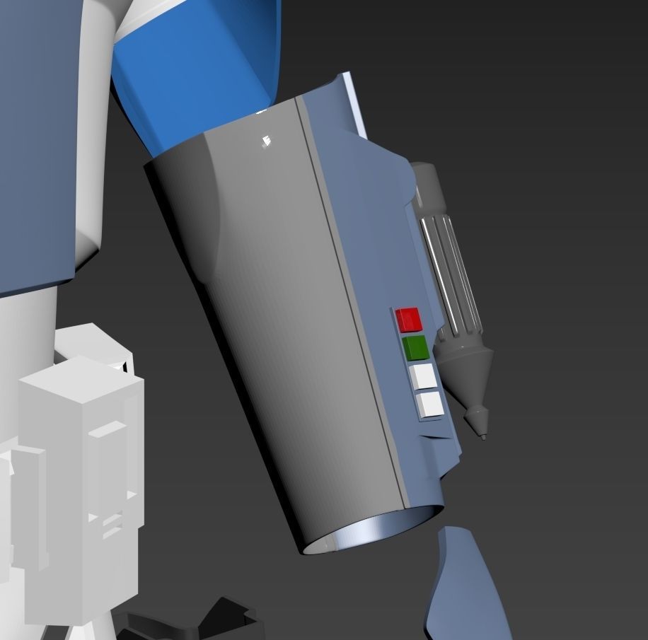 Star Wars ARC Clone Trooper Fives Full Armor Phase 2 3D print model_5