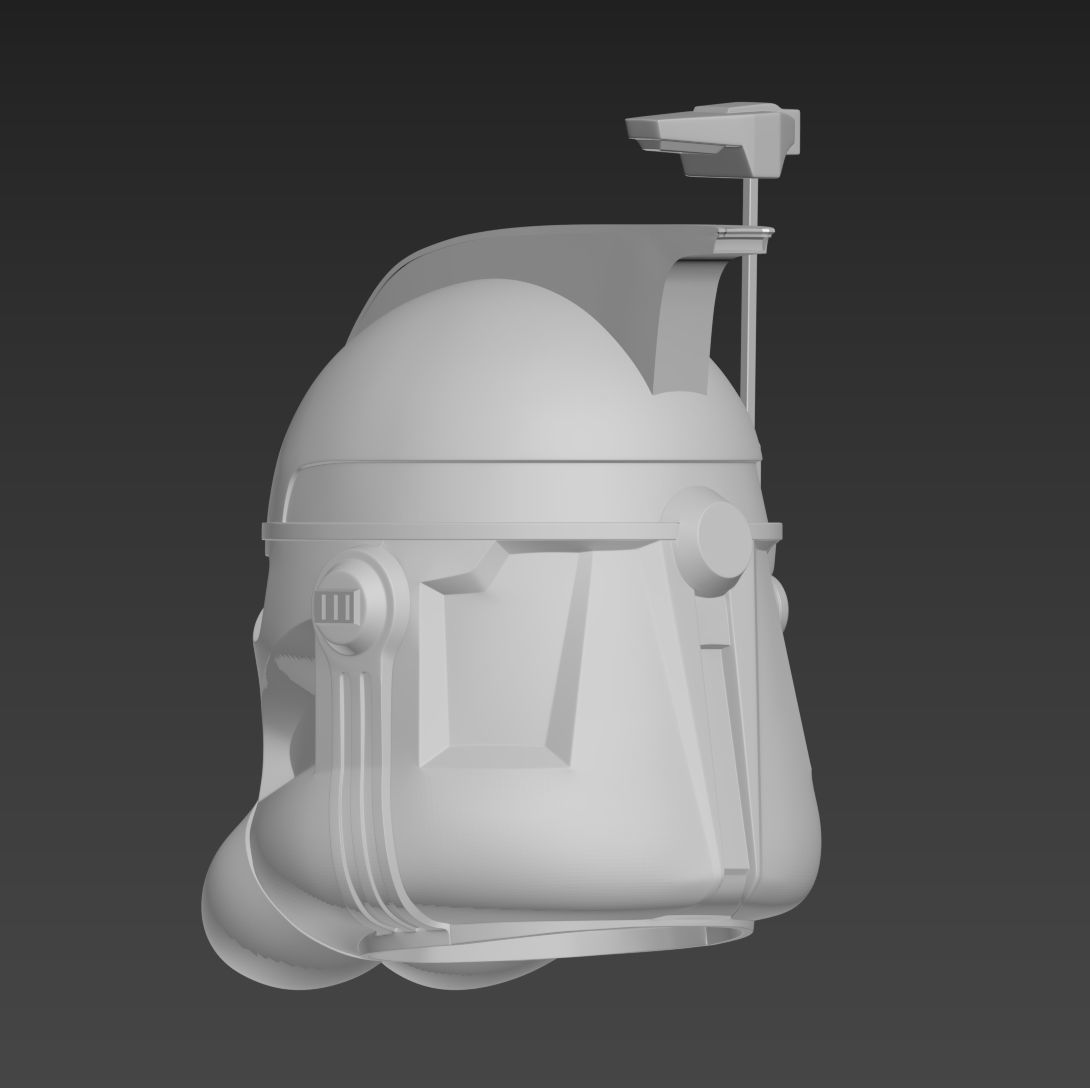 Star Wars ARC Clone Trooper Fives Full Armor Phase 2 3D print model_32