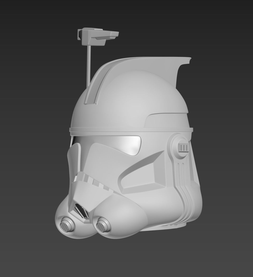 Star Wars ARC Clone Trooper Fives Full Armor Phase 2 3D print model_31