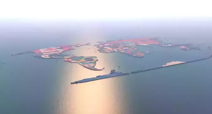 3D Political World Map