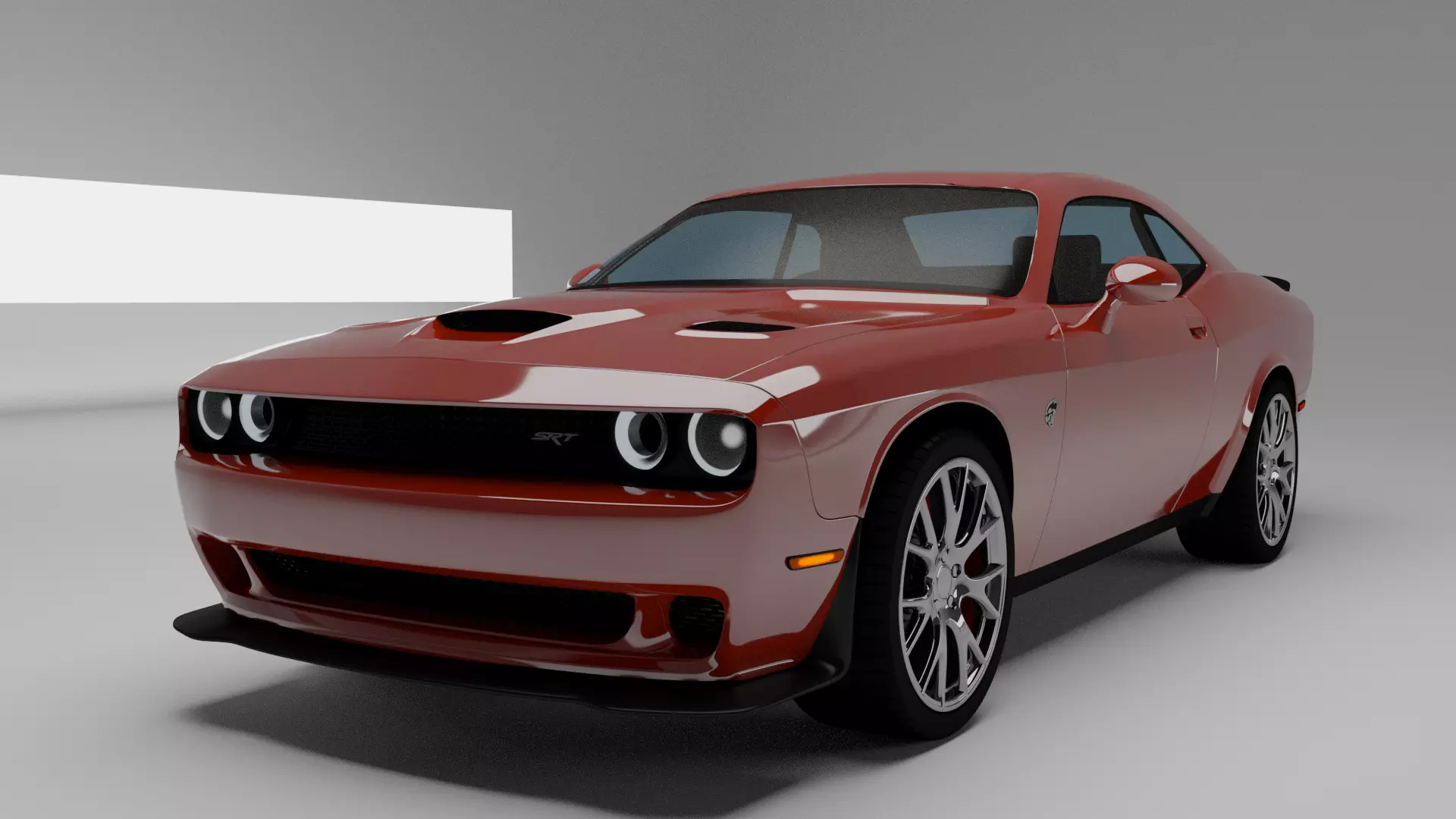 Dodge Challanger SRT 2015 3D model_0