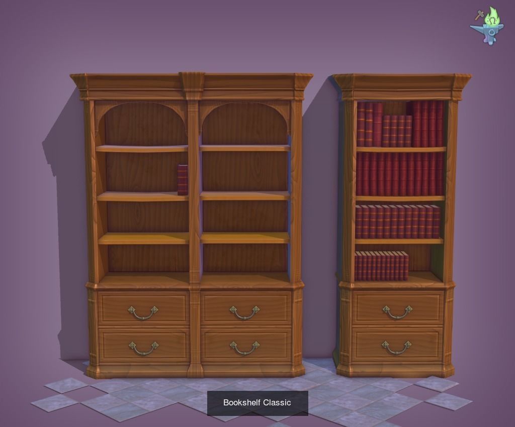 Victorian Interior Bundle 3D Model Collection_1