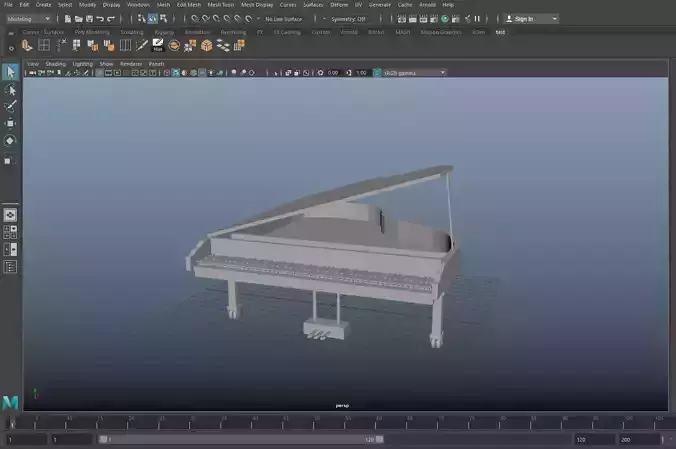 Piano grand