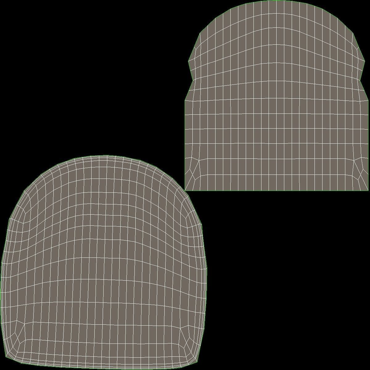 dining chair 3D model_16