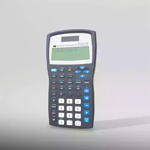 Scientific Calculator 3D model