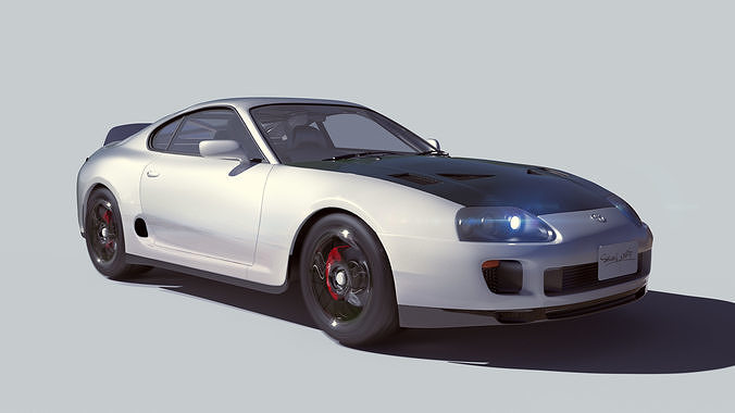 Toyota Supra 3D model