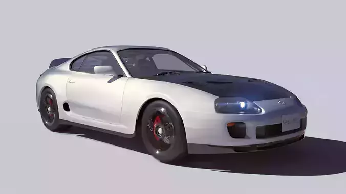 Toyota Supra 3D model