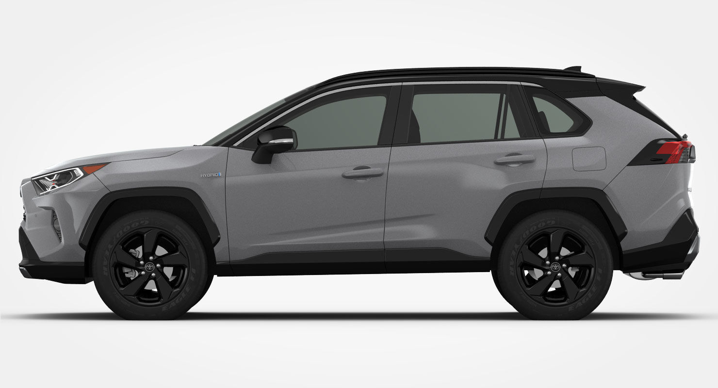 Toyota RAV4 Hybrid 2019 3D model_10