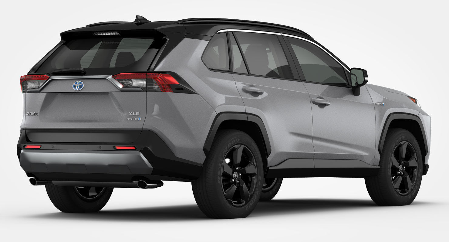 Toyota RAV4 Hybrid 2019 3D model_1