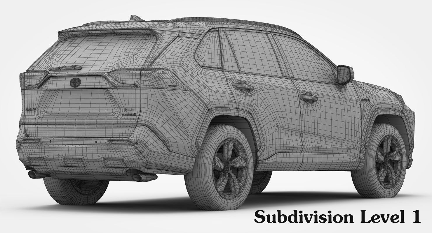 Toyota RAV4 Hybrid 2019 3D model_21
