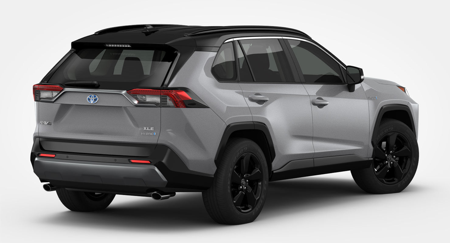 Toyota RAV4 Hybrid 2019 3D model_3