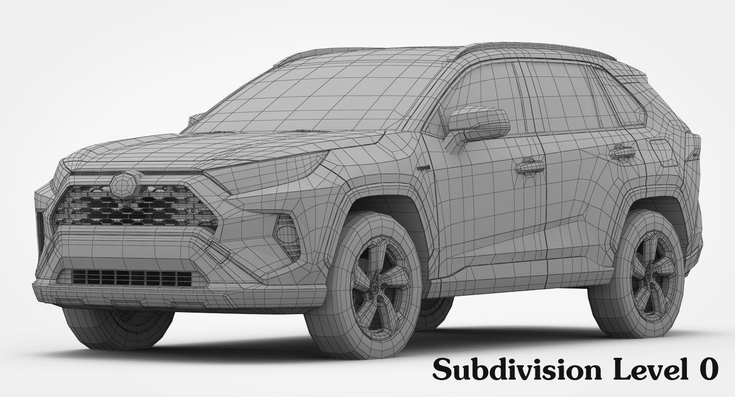 Toyota RAV4 Hybrid 2019 3D model_18