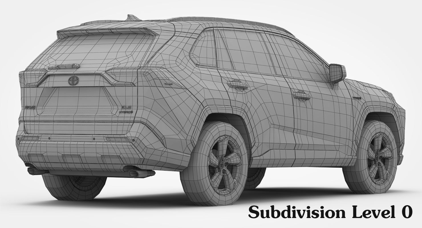 Toyota RAV4 Hybrid 2019 3D model_20