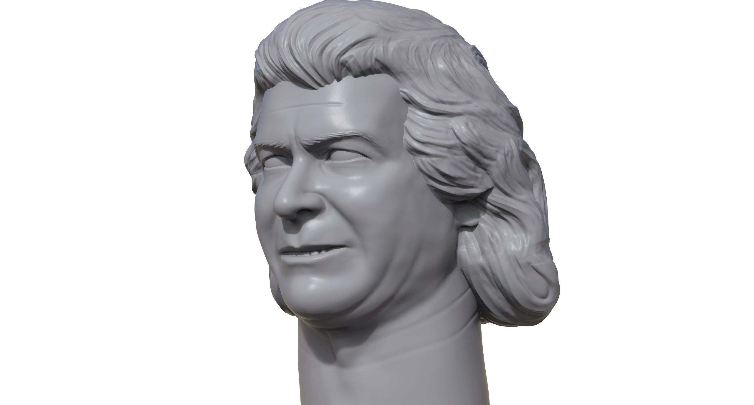 Pletera  3D printable portrait sculpture 3D print model_5