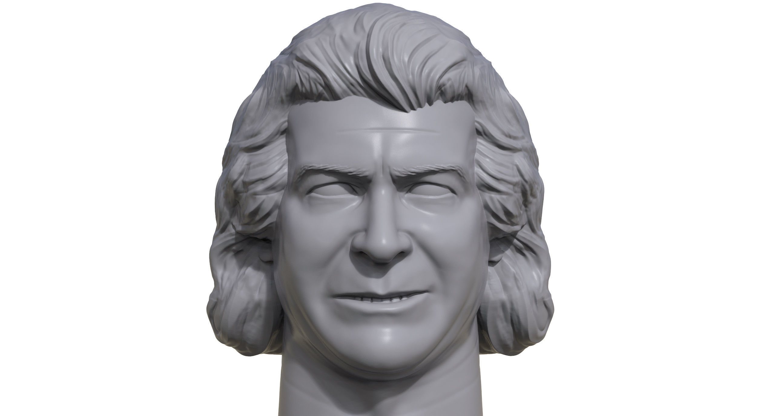 Pletera  3D printable portrait sculpture 3D print model_1