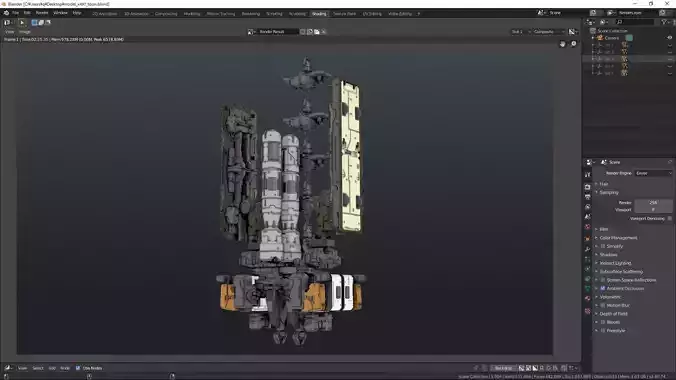 Toon render project file 1