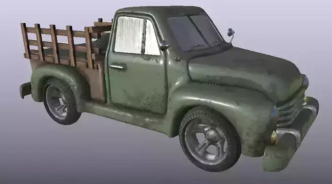 Caminhonete - envelhecida 