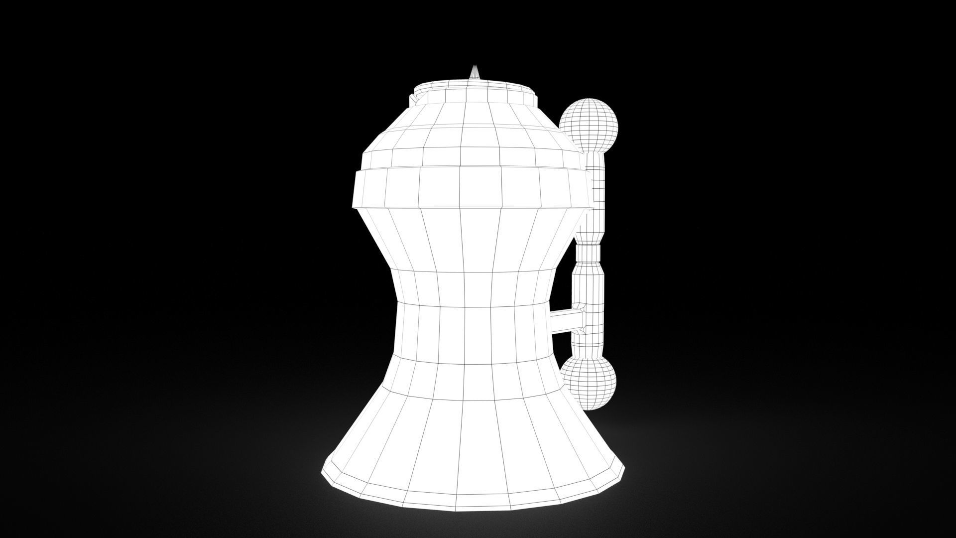 Medieval Tavern Kettle Free low-poly 3D model_27