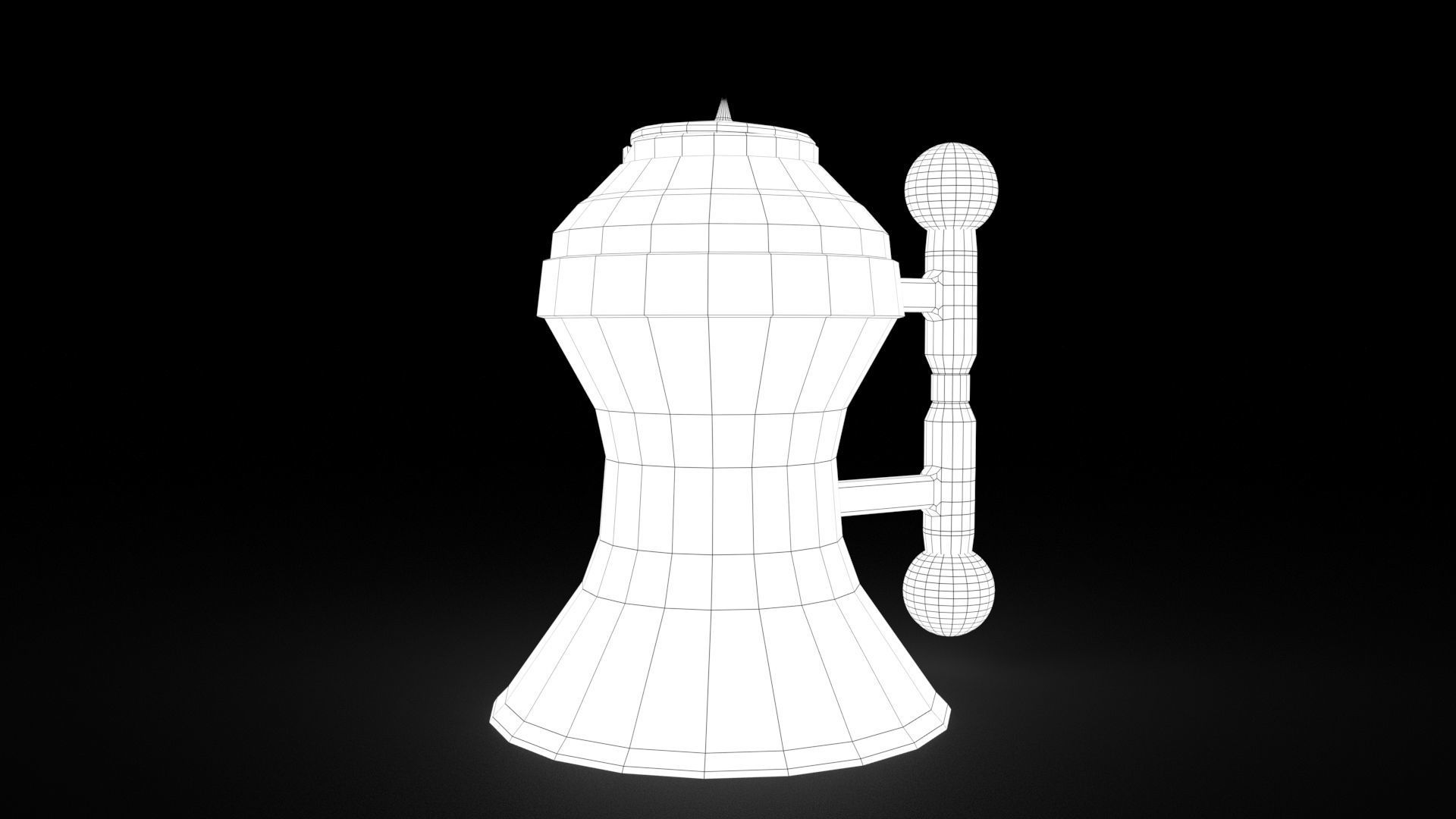 Medieval Tavern Kettle Free low-poly 3D model_26