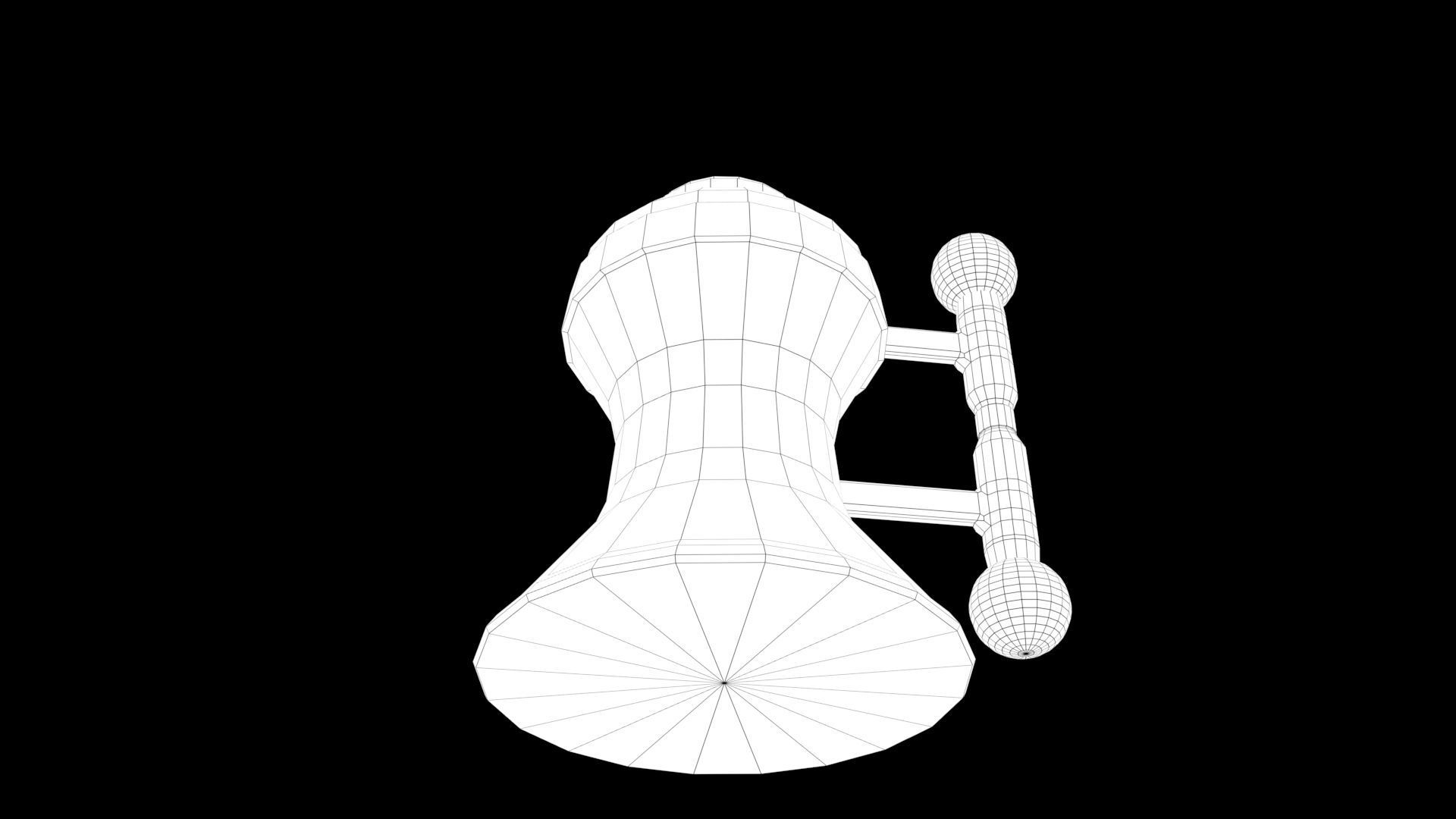 Medieval Tavern Kettle Free low-poly 3D model_34