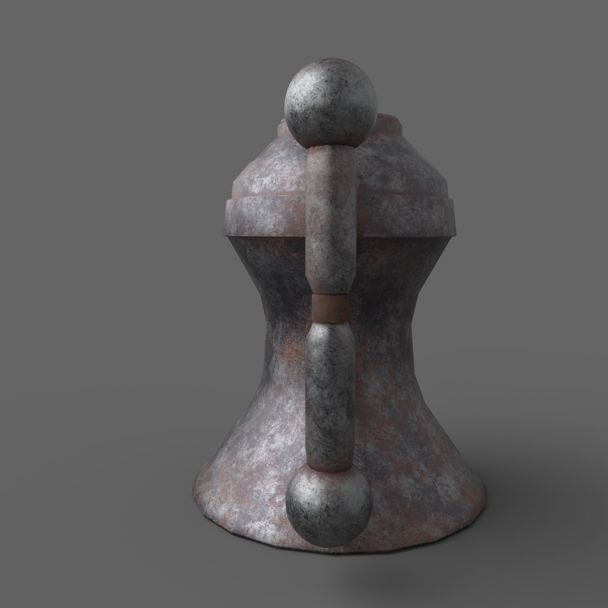 Medieval Tavern Kettle Free low-poly 3D model_11